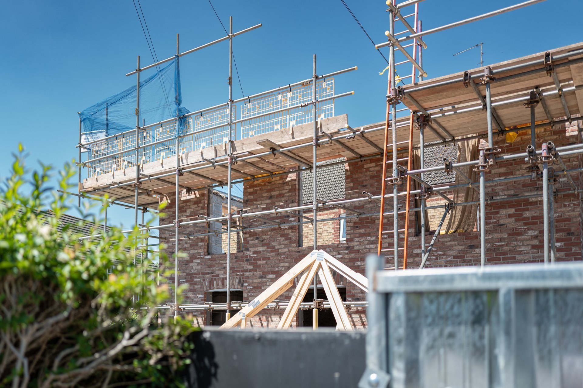 Construction progress